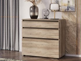 Комод КМ-01 Энигма (венге/дуб каньон) в Татарске - tatarsk.mebel-nsk.ru | фото