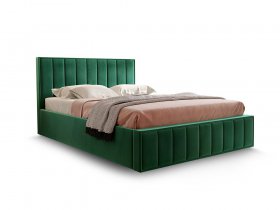 Кровать мягкая 1,6 Вена стандарт, вар.1 в Татарске - tatarsk.mebel-nsk.ru | фото