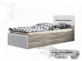 Кровать односпальная Наоми КР-12 в Татарске - tatarsk.mebel-nsk.ru | фото