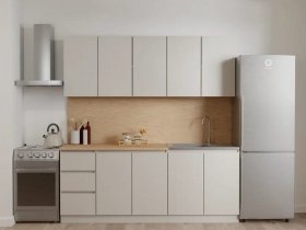 Кухонный гарнитур Мори 2,0 м (сатин) в Татарске - tatarsk.mebel-nsk.ru | фото