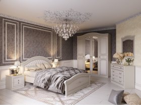 Модульная спальня Николь (Мебельград) в Татарске - tatarsk.mebel-nsk.ru | фото