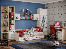 Модульная спальня Вега NEW Boy в Татарске - tatarsk.mebel-nsk.ru | фото