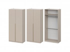 Шкаф ШК-100 Эккервуд (меланж) в Татарске - tatarsk.mebel-nsk.ru | фото